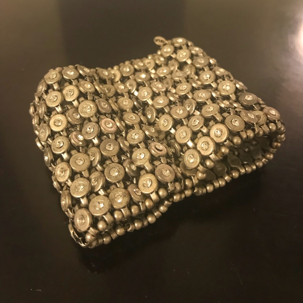 Silver stretch bracelet